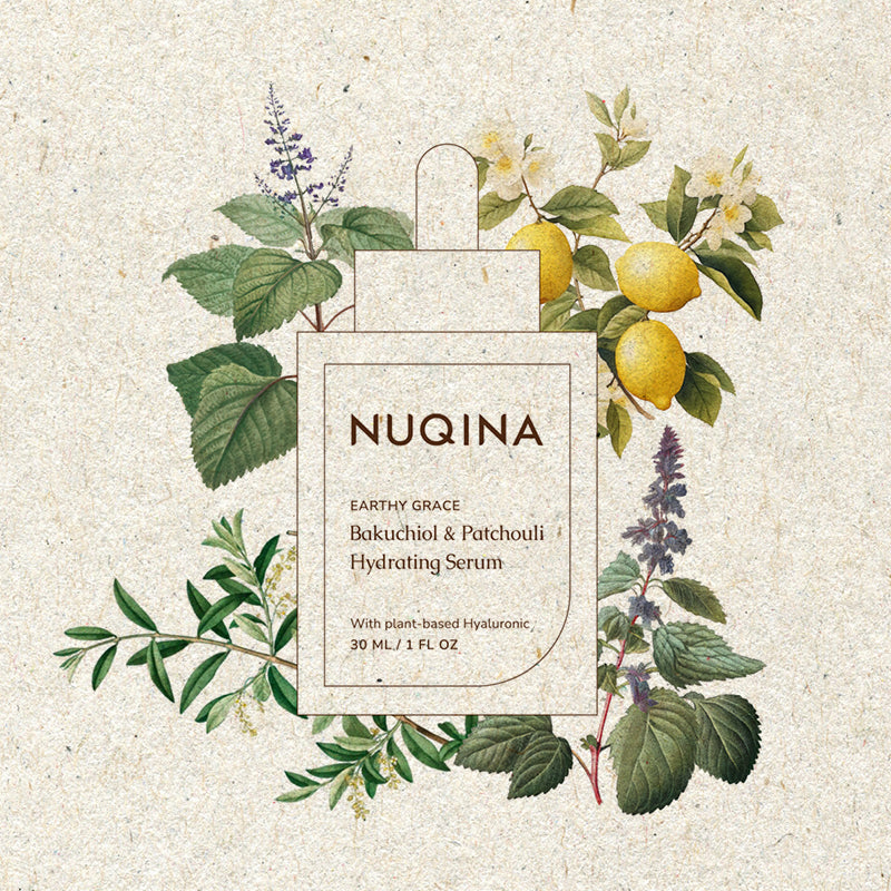 Ayurvedic wisdom, bottled by Nuqina for radiant skin