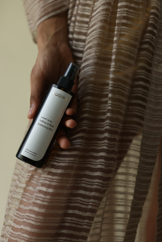Garnet Glow - Saffron and Rose Balancing Mist